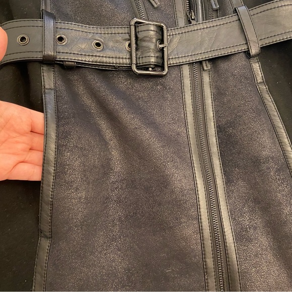 Vince Faux Suede Camuto Fall Winter Coat - Picture 7 of 11